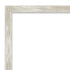 Miroir mural biseauté pour salle de bain - Cadre métallique craquelé