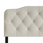 Tête de lit capitonnée élégante CraftPorch