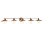 Applique de vanité Craftmade 125465 Isaac 5 lumières 46 large