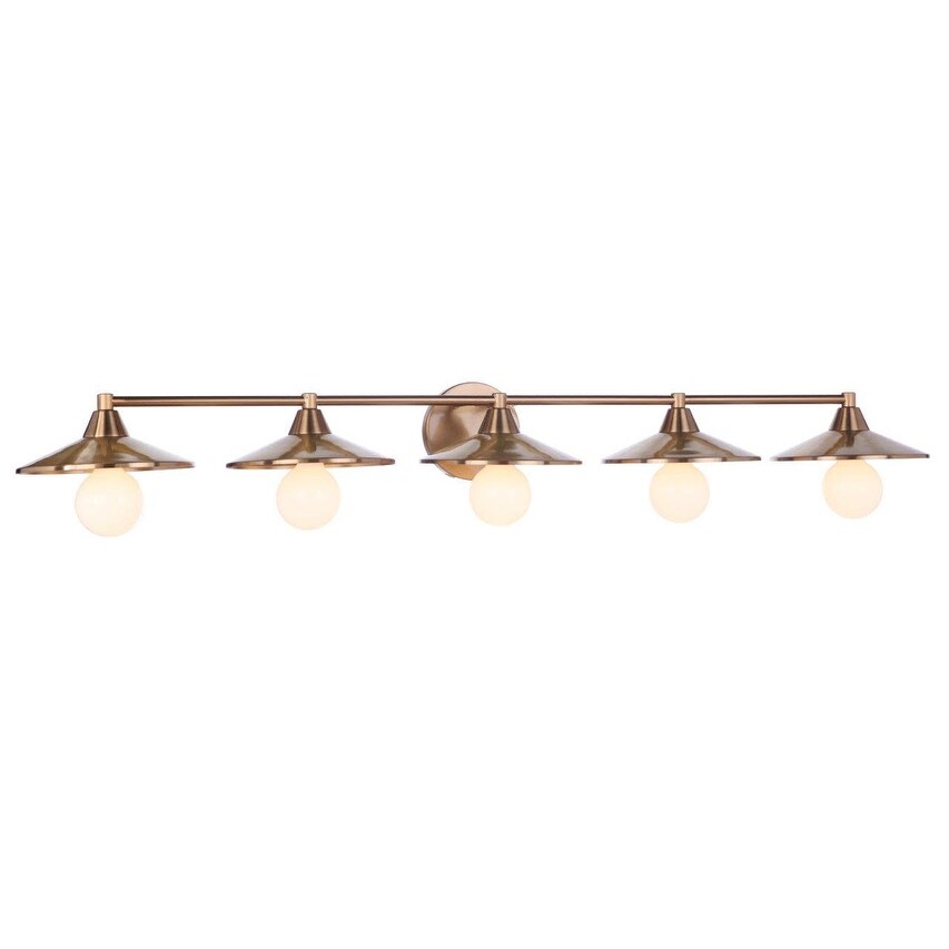 Applique de vanité Craftmade 125465 Isaac 5 lumières 46 large