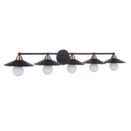 Applique de vanité Craftmade 125465 Isaac 5 lumières 46 large