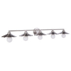 Applique de vanité Craftmade 125465 Isaac 5 lumières 46 large