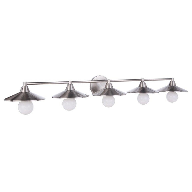 Applique de vanité Craftmade 125465 Isaac 5 lumières 46 large