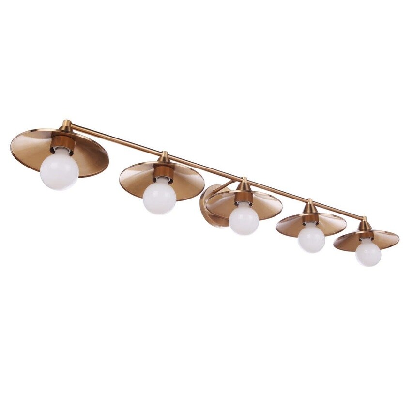 Applique de vanité Craftmade 125465 Isaac 5 lumières 46 large