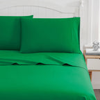 Parure de draps en percale de coton Crayola de couleur unie