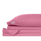 Parure de draps en percale de coton Crayola de couleur unie