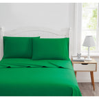 Parure de draps en percale de coton Crayola de couleur unie