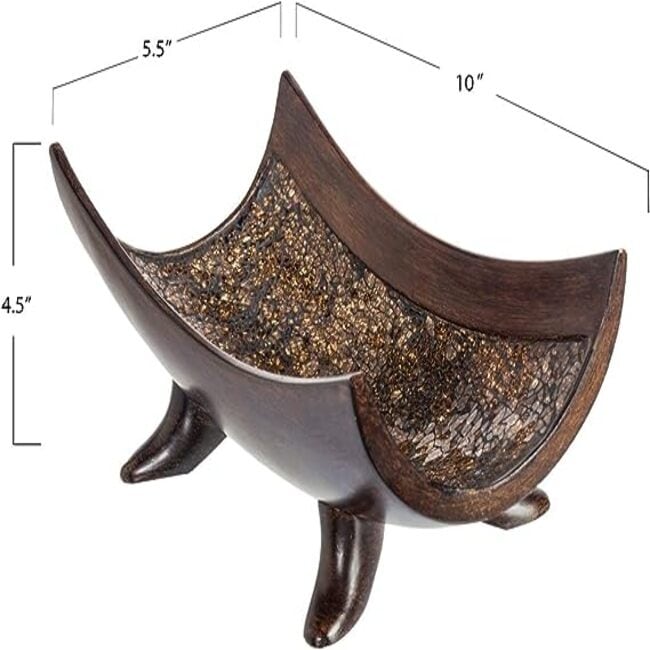 Bol décoratif marron Creative Scents Schonwerk pour la décoration intérieure
