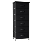 Commode verticale à 6 tiroirs avec plateau en bois Crestlive Products