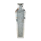 Grand vase de sol en diamant concassé