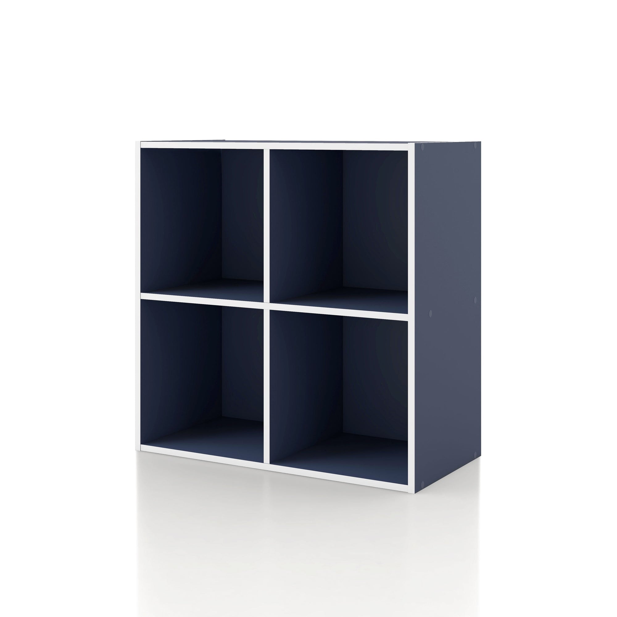 DH BASIC Modern Wood Customizable Stackable Storage Organizer - Cube Shelves, Drawer Cabinet, Bookcase with Doors by Denhour
