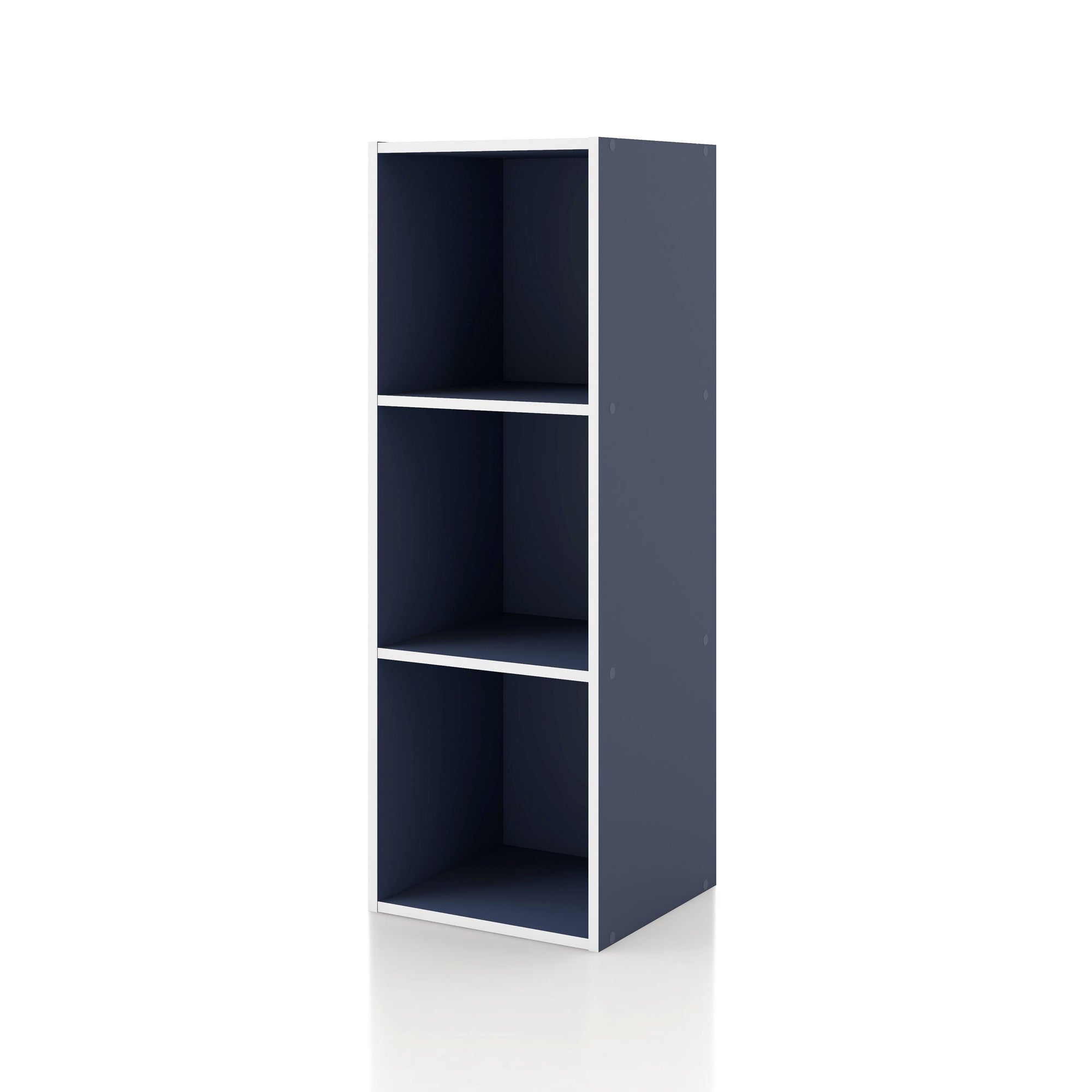 DH BASIC Modern Wood Customizable Stackable Storage Organizer - Cube Shelves, Drawer Cabinet, Bookcase with Doors by Denhour