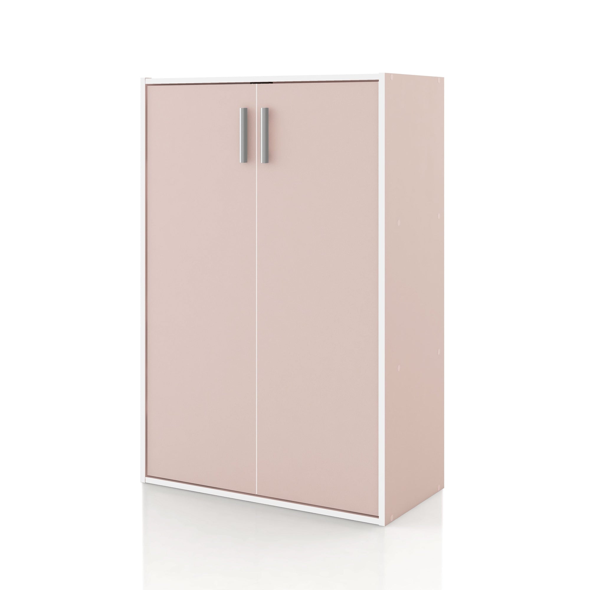DH BASIC Modern Wood Customizable Stackable Storage Organizer - Cube Shelves, Drawer Cabinet, Bookcase with Doors by Denhour