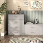 DH BASIC Organiseur de rangement empilable personnalisable en bois moderne - Étagères cubiques, armoire à tiroirs, bibliothèque avec portes par Denhour