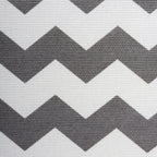 Trapèze de rangement décoratif à chevrons rigides DII