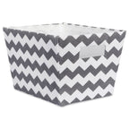 Trapèze de rangement décoratif à chevrons rigides DII
