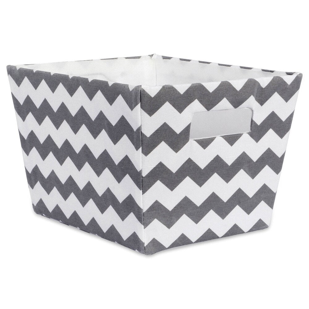 Trapèze de rangement décoratif à chevrons rigides DII