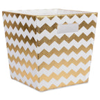 Trapèze de rangement décoratif à chevrons rigides DII