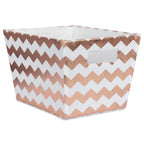 Trapèze de rangement décoratif à chevrons rigides DII