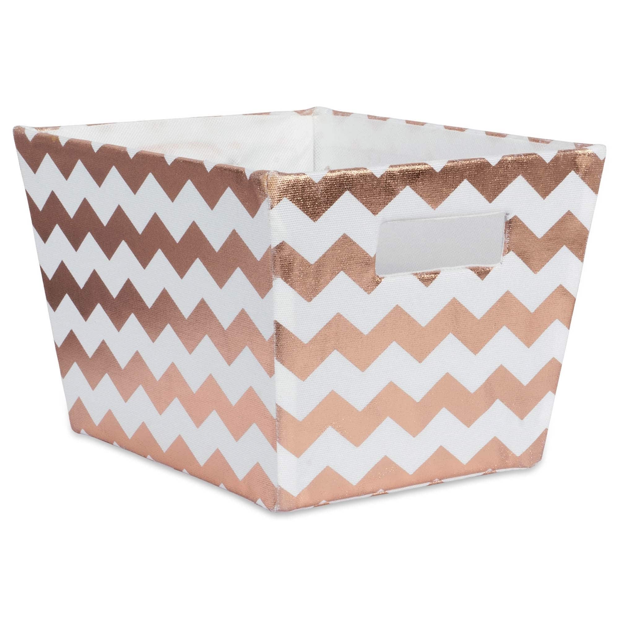 Trapèze de rangement décoratif à chevrons rigides DII