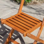 Ensemble bistro 3 pièces Twin Lakes de DTY Outdoor Living, carré, en eucalyptus, huile naturelle