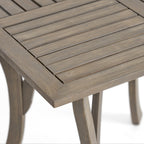 Christopher Knight Home Danby Ensemble de salle à manger d'extérieur 5 pièces en bois d'acacia et osier