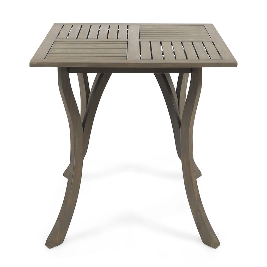 Christopher Knight Home Danby Ensemble de salle à manger d'extérieur 5 pièces en bois d'acacia et osier