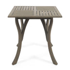 Christopher Knight Home Danby Ensemble de salle à manger d'extérieur 5 pièces en bois d'acacia et osier
