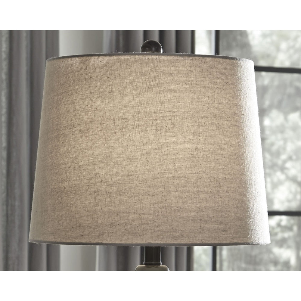 Lampes de table en métal Darlita, finition bronze, 30 pouces - Lot de 2