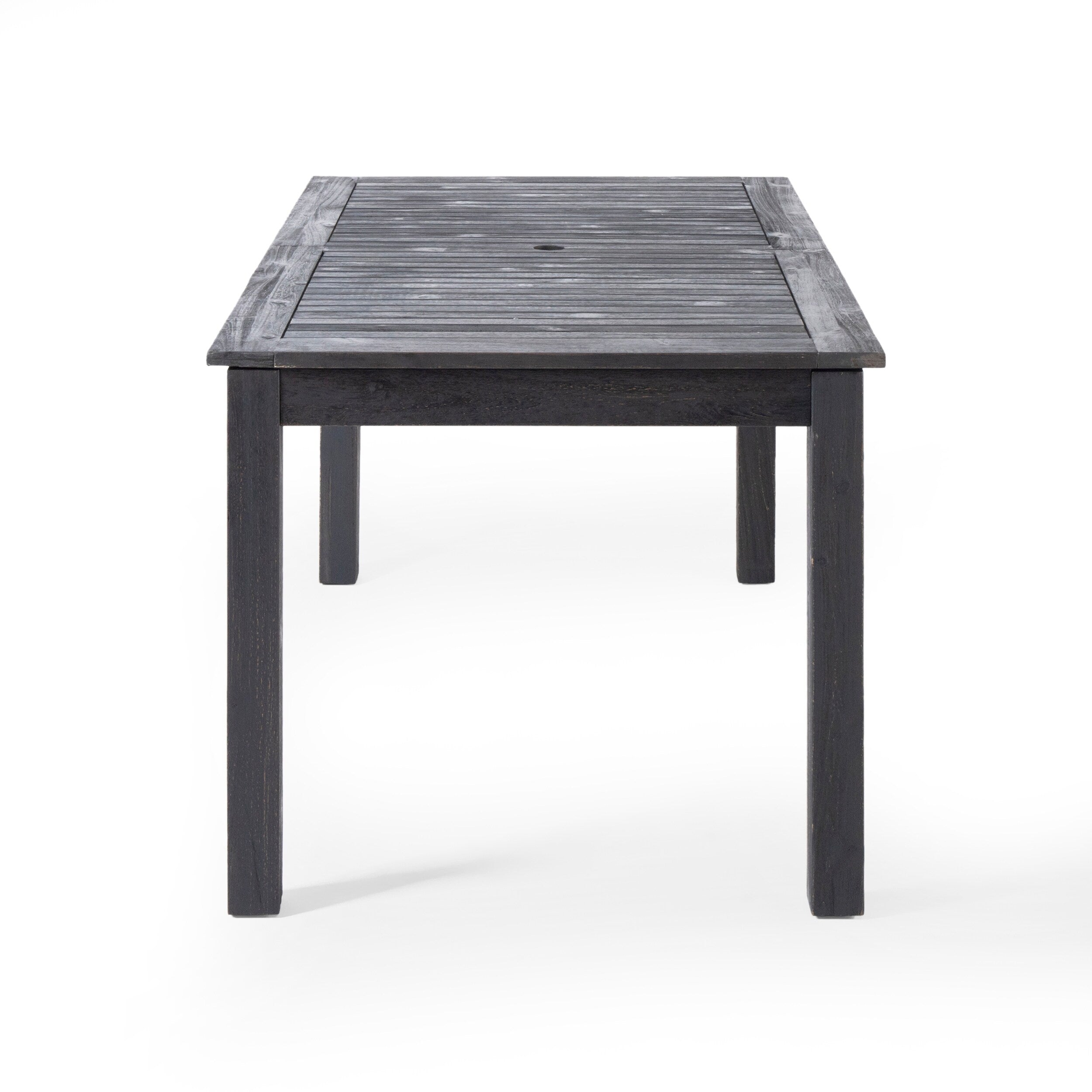 Ensemble de salle à manger extensible Davenport Outdoor 9 pièces en bois et osier par Christopher Knight Home