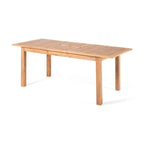 Ensemble de salle à manger extensible Davenport Outdoor 9 pièces en bois et osier par Christopher Knight Home
