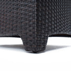 Ensemble de 5 fauteuils club et poufs d'extérieur Deco Sunbrella