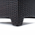 Ensemble de 5 fauteuils club et poufs d'extérieur Deco Sunbrella