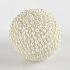 Sphère décorative en perles - Lot de 4