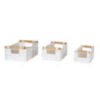 Paniers tissés décoratifs essentiels pour la maison