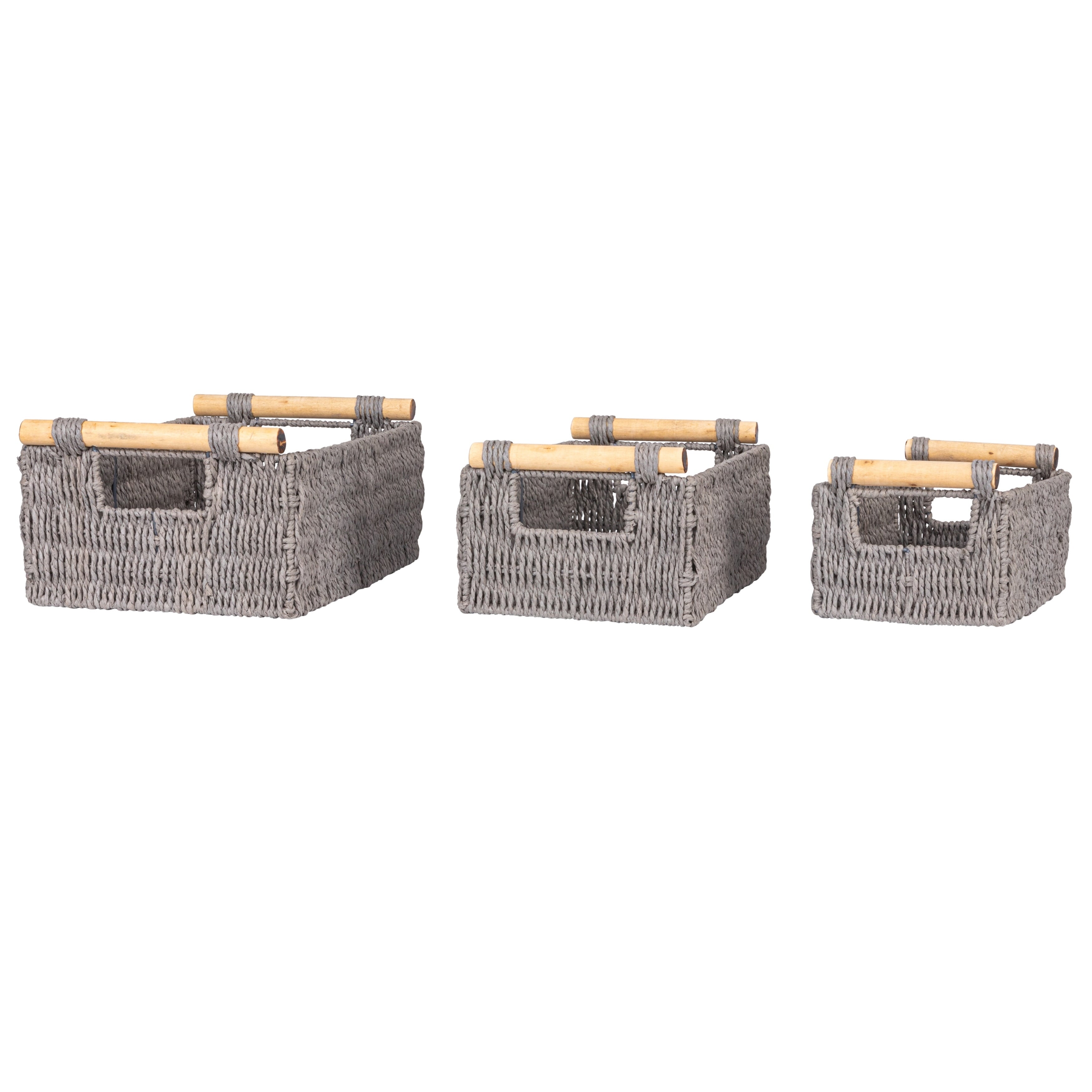 Paniers tissés décoratifs essentiels pour la maison