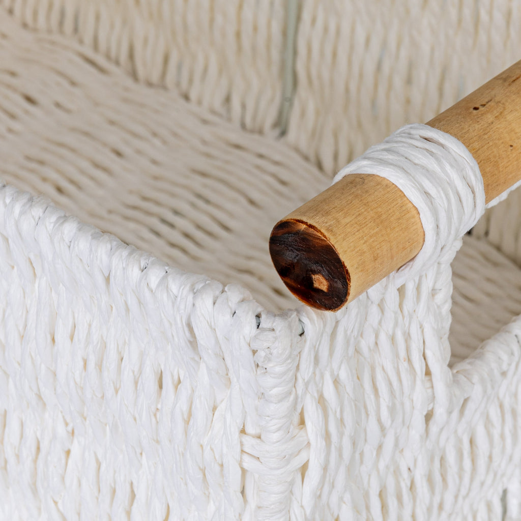 Paniers tissés décoratifs essentiels pour la maison