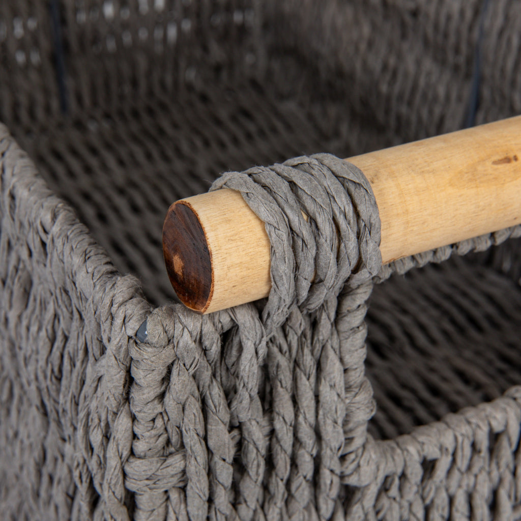 Paniers tissés décoratifs essentiels pour la maison