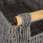 Paniers tissés décoratifs essentiels pour la maison