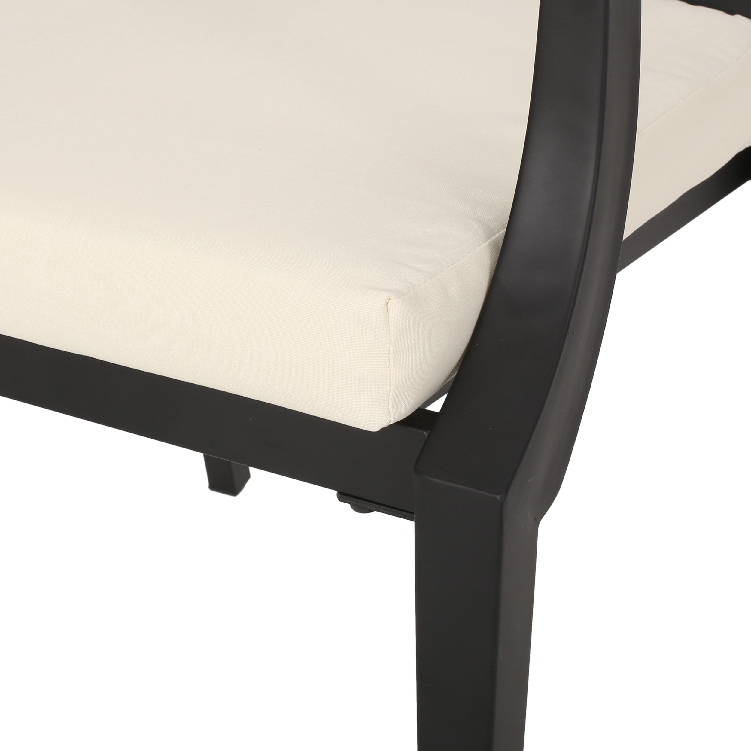 Ensemble de salle à manger d'extérieur Delmar 5 pièces avec table en béton léger par Christopher Knight Home