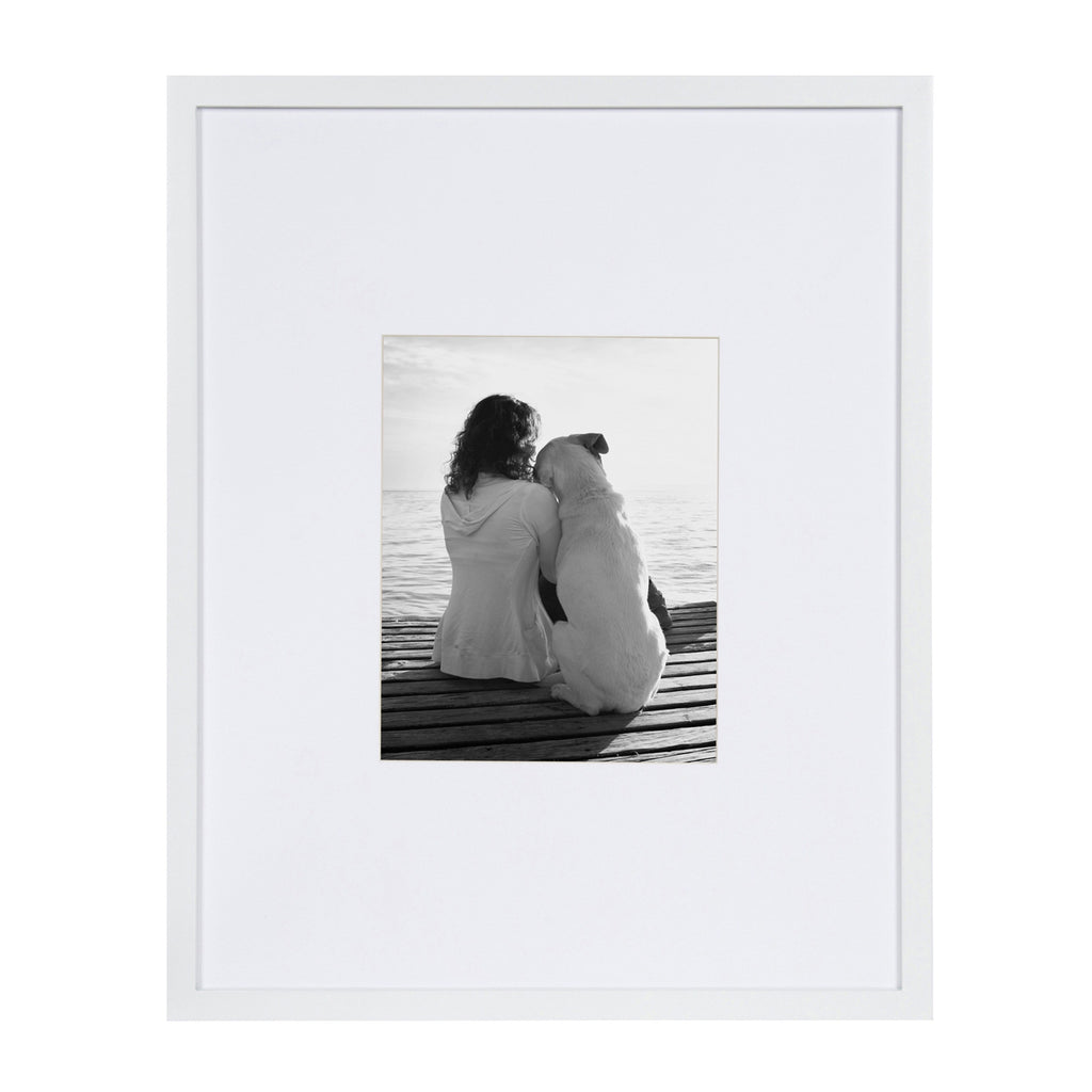 Cadre photo mural en bois DesignOvation Gallery, lot de 2