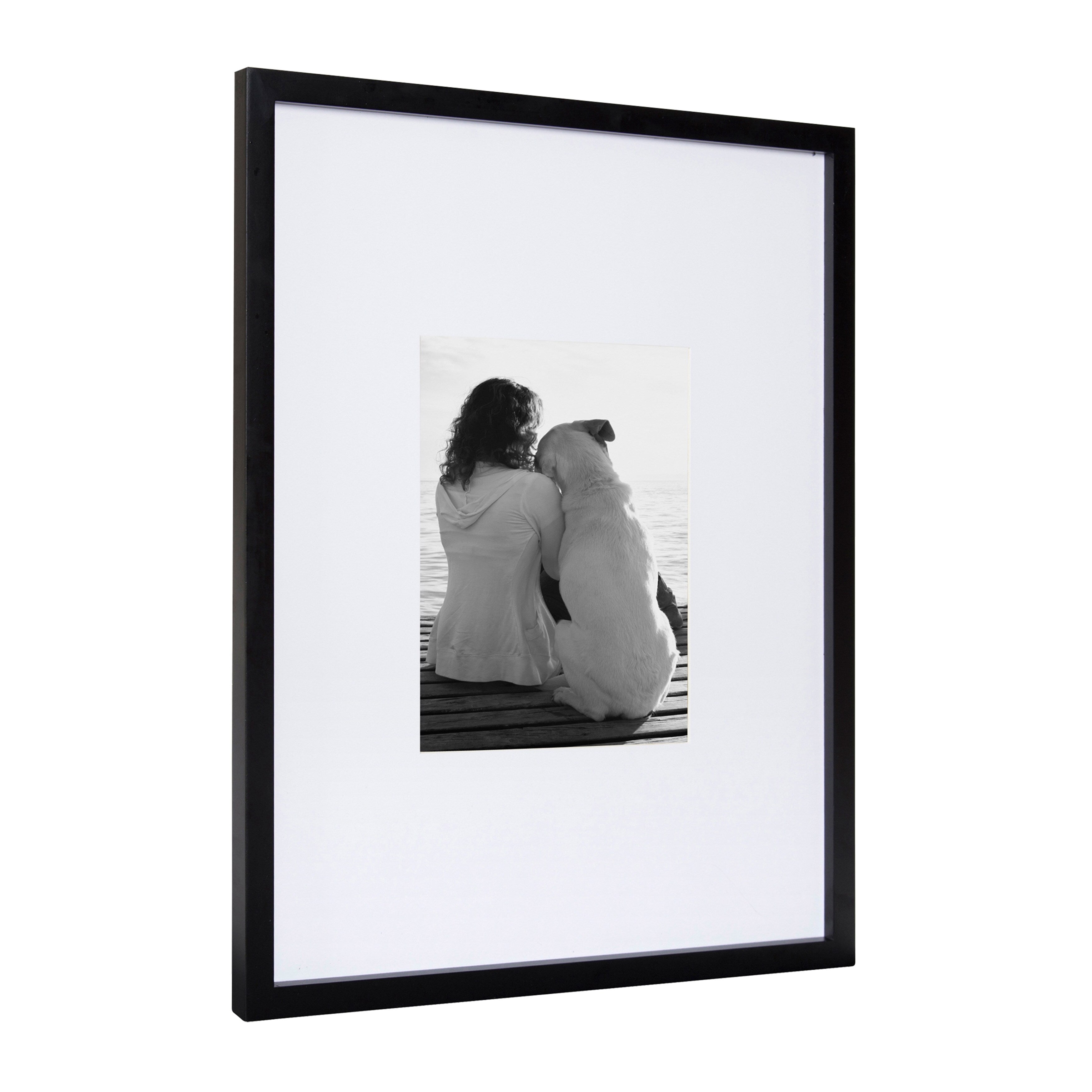 Cadre photo mural en bois DesignOvation Gallery, lot de 2