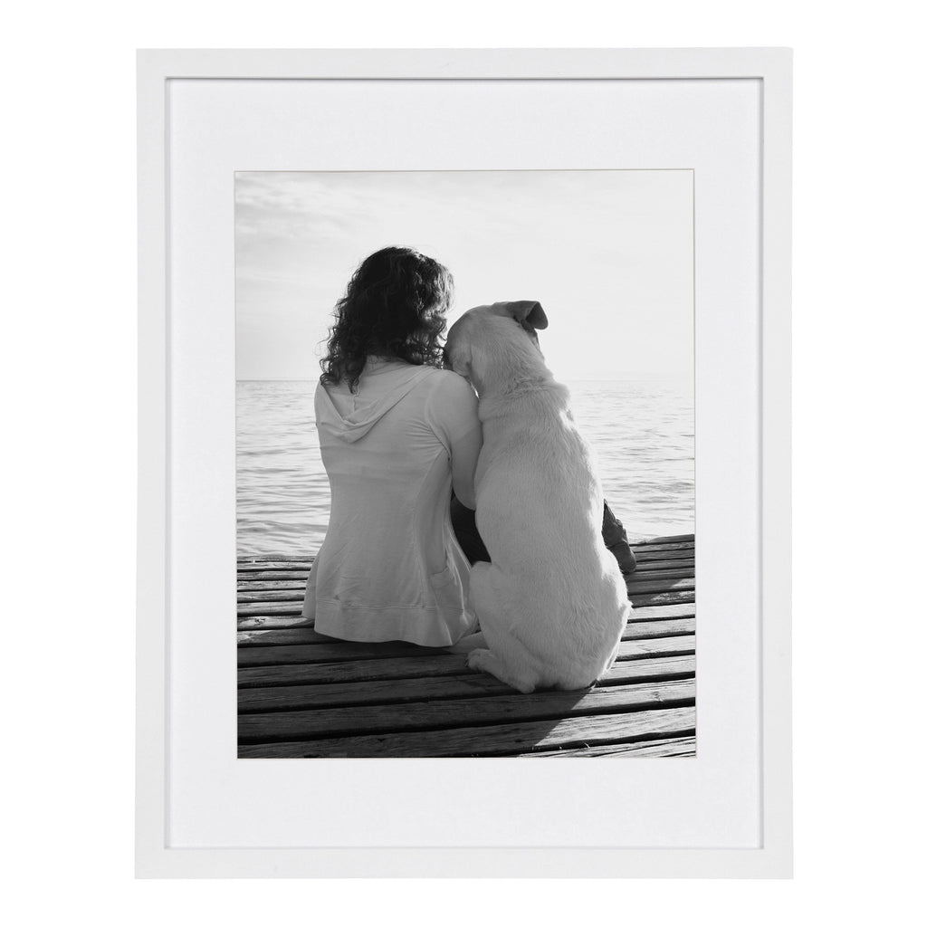 Cadre photo mural en bois DesignOvation Gallery, lot de 2