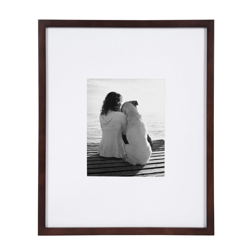 Cadre photo mural en bois DesignOvation Gallery, lot de 2