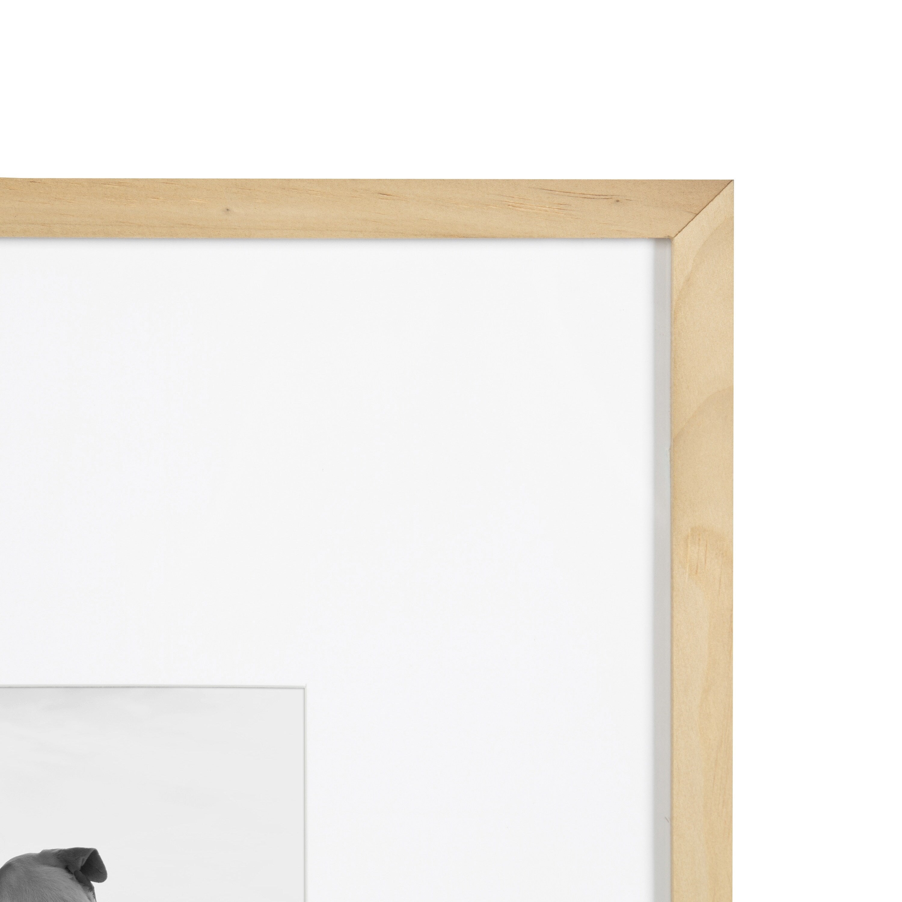 Cadre photo mural en bois DesignOvation Gallery, lot de 2