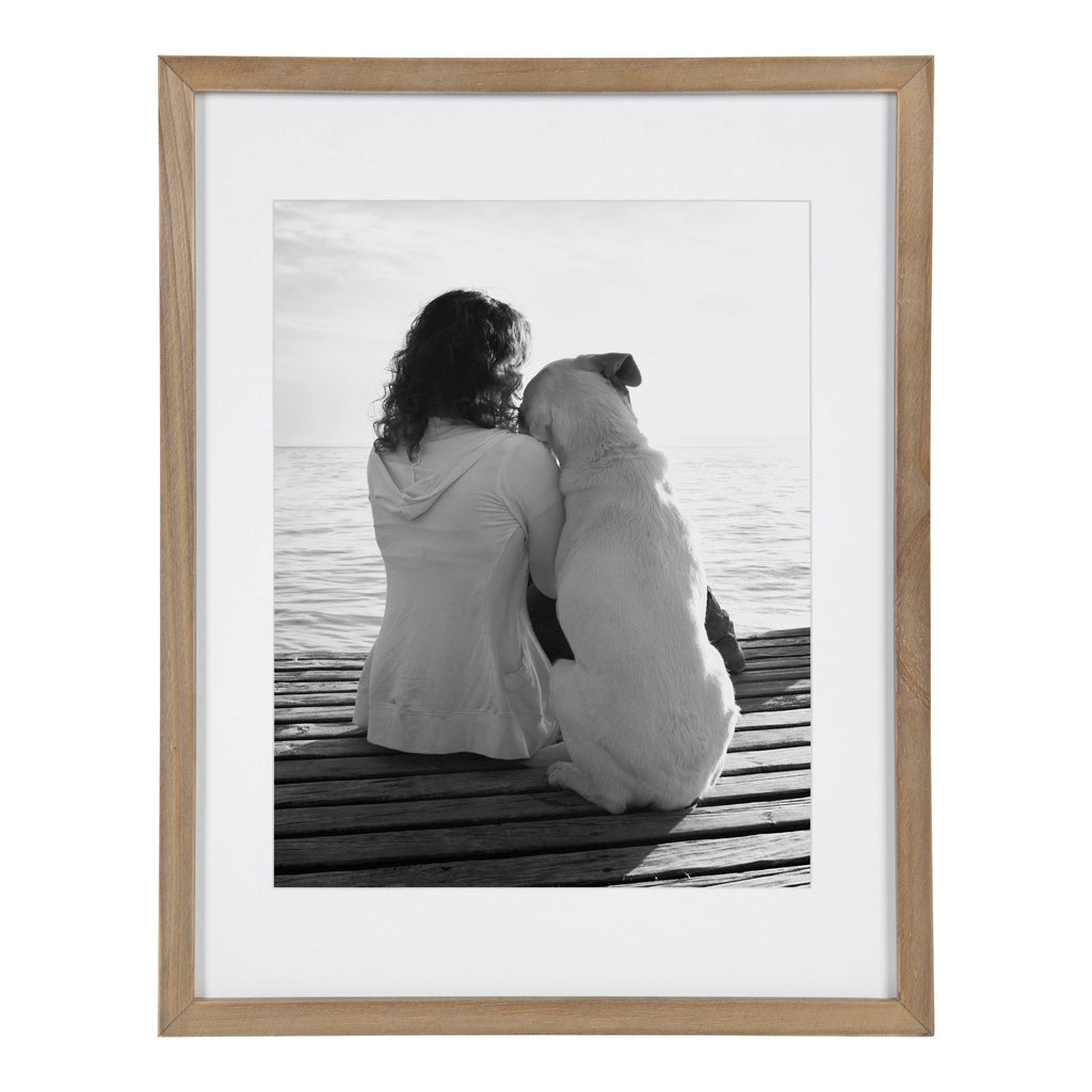 Cadre photo mural en bois DesignOvation Gallery, lot de 2