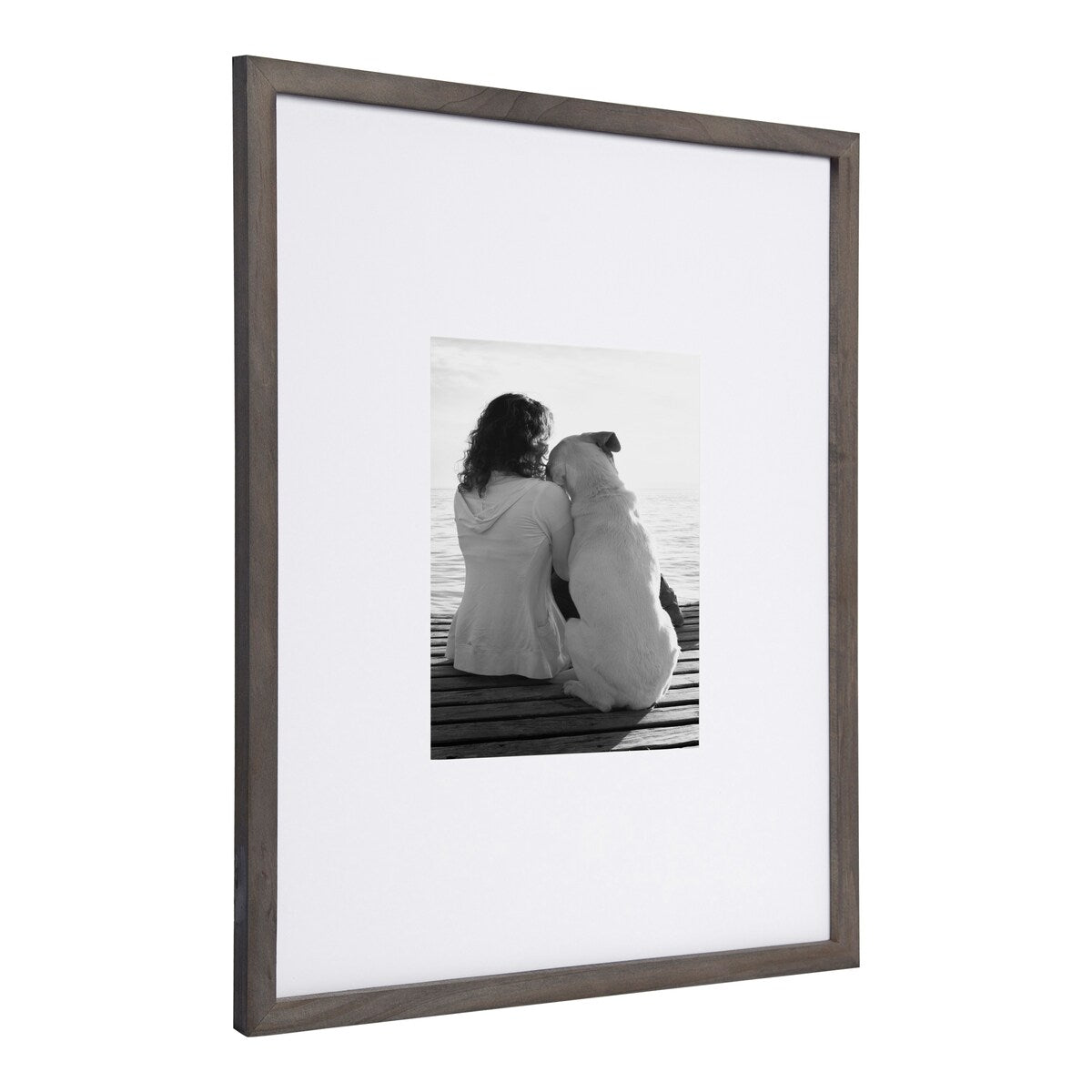 Cadre photo mural en bois DesignOvation Gallery, lot de 2
