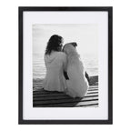 Cadre photo mural en bois DesignOvation Gallery, lot de 2