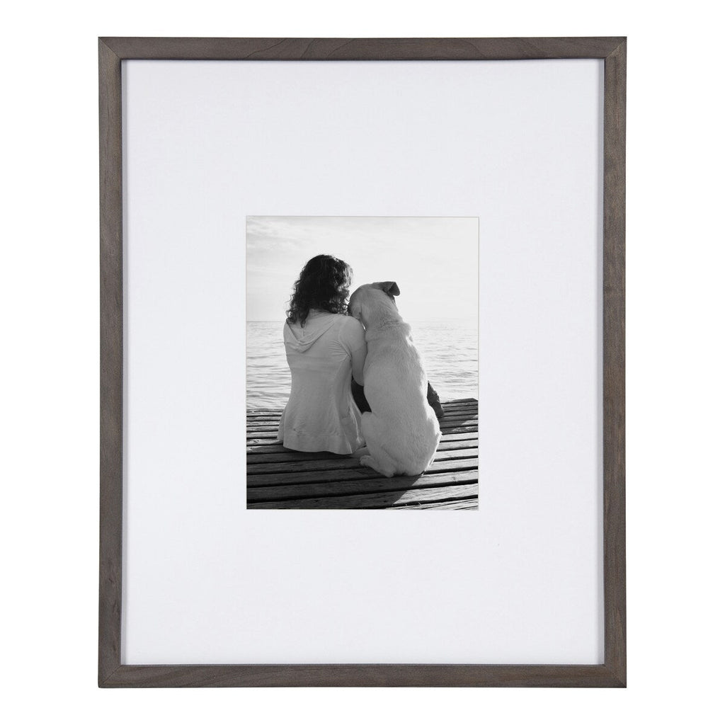 Cadre photo mural en bois DesignOvation Gallery, lot de 2