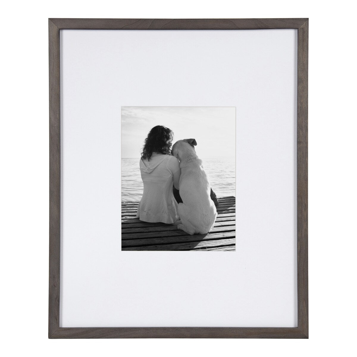Cadre photo mural en bois DesignOvation Gallery, lot de 2